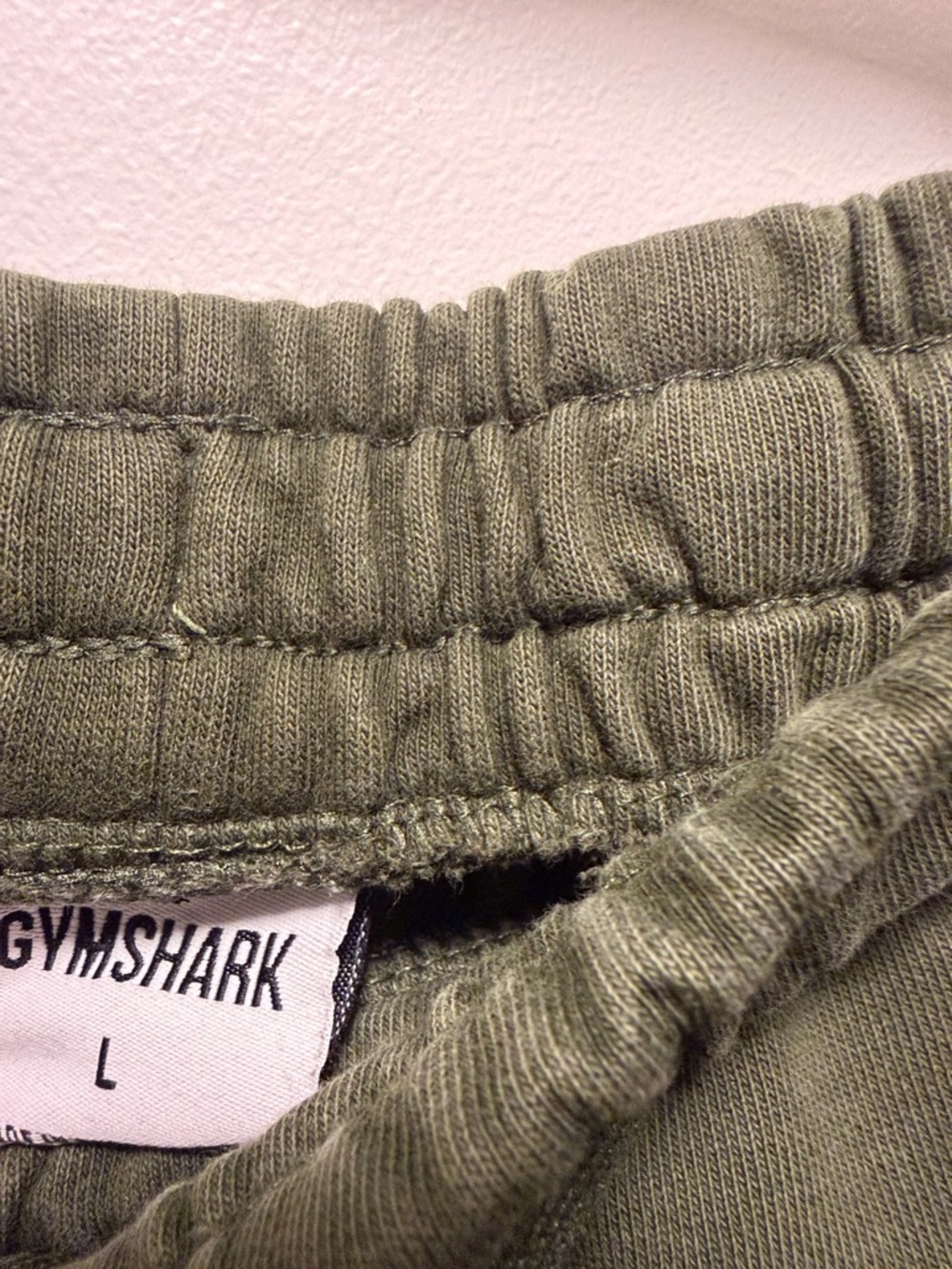 Gymshark Olive Green Men’s Jogger Sweatpants - Picture 2 of 2